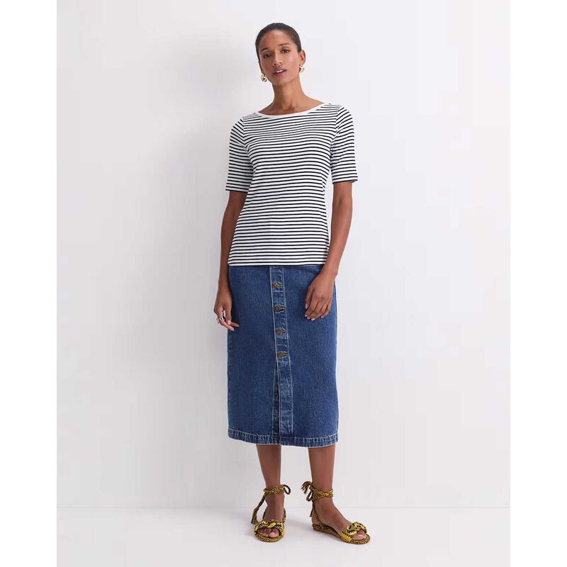 Sportscraft Heidi Boat Neck Half Slv Tee image number 3